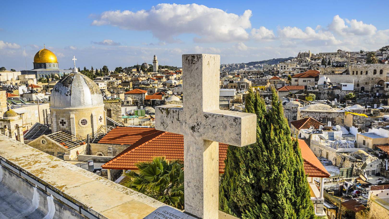 Jerusalem, Israel Old City Cityscape.